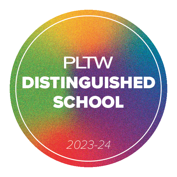  Glendale High School has been selected as a 2023-2024 Project Lead The Way Distinguished Program! T